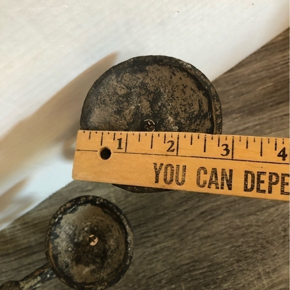 Pair of Vintage Metal Candle  Holders - Picture 8 of 10